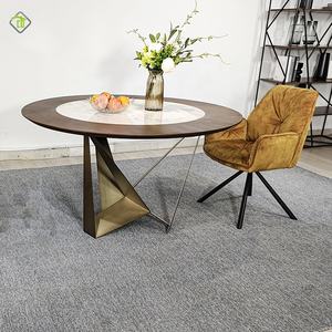 卸売モダン8席レストランキッチンスクエアカウンタートップイエローとホワイトこちらルーム家具6席こちらテーブルスーツ - Product Image 2