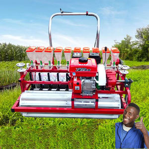 Semoir à légumes diesel 18 rangs pour carottes, choux, oignons, semoir à légumes 25 rangs avec moteur diesel/essence - Product Image 1