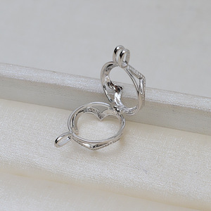 Colgante de Plata S925 con Forma de Globo Terráqueo y 12-13 Cajas para Perlas DIY, Accesorios de Soporte Vacíos, Moderno 2694 para Joyería Femenina - Product Image 3