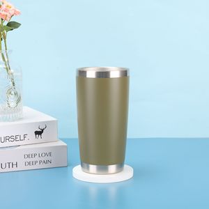 Tumbler in Acciaio Inox <span class=keywords><strong>di</strong></span> Alta Qualità da 20oz, Rivestito a Polvere, a Doppia Parete Isolata, Tazza da Caffè con Coperchio, Regalo Aziendale, Colore Personalizzabile - Product Image 5