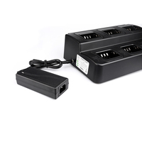 Chargeur de batterie pour GP3688 EP450 DEP450 XIR P3688 DP1400 Chargeur de bureau rechargeable à 6 voies