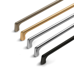 Pegangan pintu Nordic, lemari pakaian perak terang minimalis Modern minimalis cerah - Product Image 5