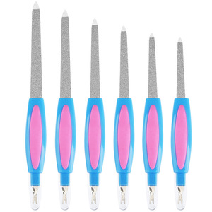 Herramienta para uñas 2 en 1: lima para uñas, removedor de cutículas, lima de doble punta de acero inoxidable, lima para pulir uñas. - Product Image 5