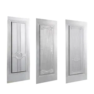 Qichang Panel jala baja logam berlubang, desain Modern untuk dekorasi pintu eksternal dan Internal