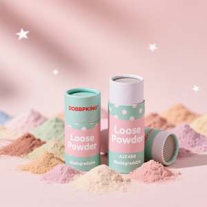 Empaquetado de tubo de condimento de polvo seco de papel Kraft Premium biodegradable impreso personalizado con parte superior de coctelera - Product Image 5