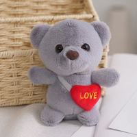 Ensembles de jouets en peluche de haute qualité pour la Saint-Valentin, édition limitée, ours en peluche en forme de cœur, jouets en peluche et décorations de chambre