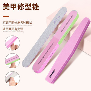 ชุดตะไบเล็บ 100/180 กริต สำหรับตกแต่งและขัดเงาเล็บ ใช้งานทั่วไป - Product Image 1