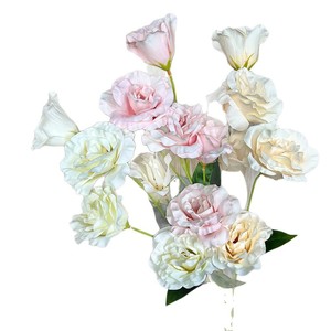 Nouveau bouquet de fleurs artificielles en forme de campanule, fleurs en soie, décorations de mariage, accessoires de photographie en extérieur, décoration intérieure - Product Image 5