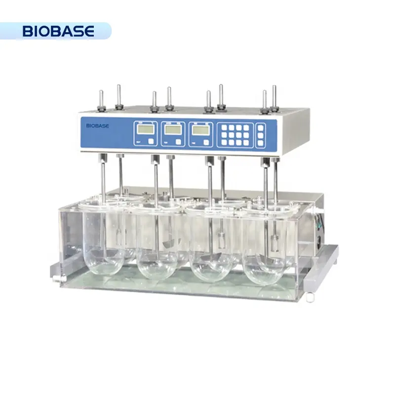 Biobase China Ontbinding Tester Intelligente Controle Acht Manden Automatische Ontbinding Tester Voor Lab