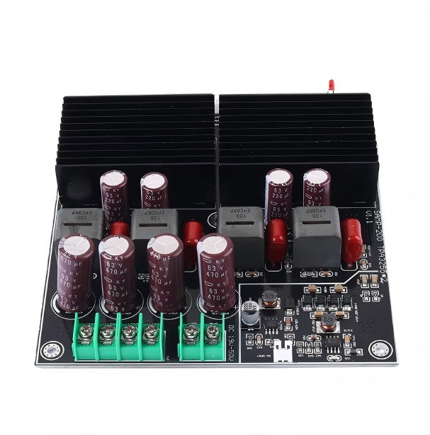 Dual TPA3255 Class D Digital Audio Power Amplifier Board 2x600W Stereo Dual Channel High Power HiFi Speaker Amplifier Module DIY