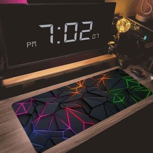 Customizable New Geometric Pattern Mouse Pad <b>Large</b> Non-Slip Cross Border Office Gaming Laptop PC Desk <b>Mat</b> - Product Image 2