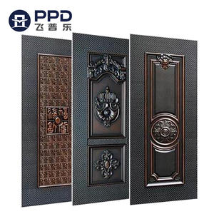 Plaque/revêtement de porte en acier extérieur de haute qualité, motif haut de gamme, meilleur prix, fort volume de visiteurs - Product Image 1