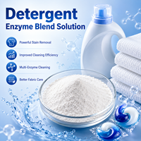 Solution enzymatique détergente haute activité avec protéase alcaline pour lessive en poudre, détergent liquide et soins des tissus
