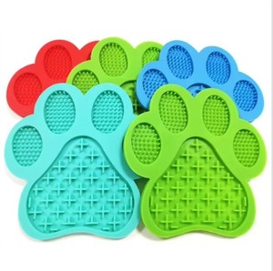 New Custom Food Grade Silicone Dog Lick Pad Mat Suction Cup Pet Slow Feeders Bathing Licking Mat Dog Lick Pad - Product Image 6