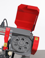 Scie à ruban métallique à alimentation automatique P1-28S Machine de découpe Scie à table horizontale hydraulique