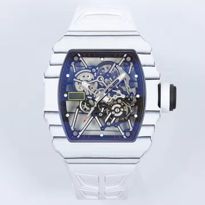 2026 High-Quality Designer Men's Mechanical <b>Watch</b>, Luxury RM35-01 Men's Automatic Barrel Hollow Wristwatch - Product Image 1