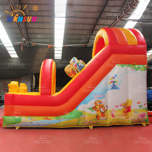 Scivolo Gonfiabile Personalizzato WINSUN a Tema <span class=keywords><strong>Winnie</strong></span> <span class=keywords><strong>the</strong></span> <span class=keywords><strong>Pooh</strong></span> per Uso Domestico, per Bambini e Adulti, Scivolo Asciutto e Acquatico - Product Image 6
