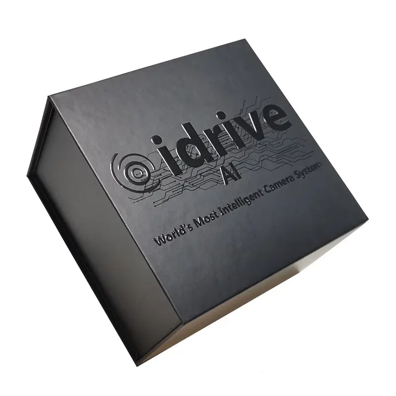 Logotipo de impresión personalizada de lujo en relieve de cartón magnético vela de papel perfume joyería caja de regalo cosmética embalaje
