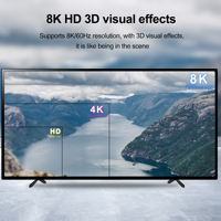 Offre Spéciale 8K 60 Hz & 4K 120Hz pour commutateur HDMI Répéteur audio et vidéo 48Gbps avec 3 entrées et 1 sortie pour PC portable PS4/PS5 &