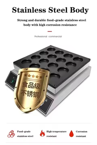 Machine commerciale électromécanique de gâteau de haricot rouge chaud 220V nouvelle condition pour la cuisson de hamburgers roues équipement de collation inclus - Product Image 4