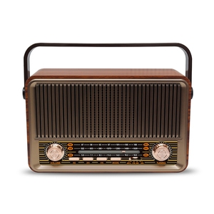 Bán buôn OEM chất lượng cao xách tay pin cổ điển điều khiển từ xa <span class=keywords><strong>Home</strong></span> FM AM SW Retro <span class=keywords><strong>Radio</strong></span> với USB TF - Product Image 2