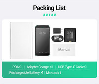 PDA 5.5 ''4G Android 13 1D 2D Scanner de codes à barres GMS GPS Logistique Terminal de données Mobile De poche PDA robustes