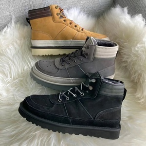 รองเท้าบูทผู้ชายรุ่นใหม่ เทคโนโลยีเย็บแบบ Goodyear - รองเท้าบูทหนังวัวคุณภาพสูงสำหรับฤดูหนาวสไตล์เรโทรสำหรับผู้ชาย - Product Image 1