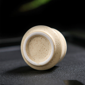 Pot en céramique miniature en porcelaine blanche, scellé, pour rouge à lèvres, poudre parfumée, pilules, en forme de rose, avec finition nacrée - Product Image 5