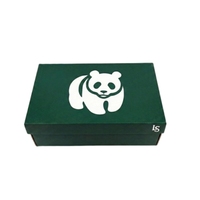 Boîte à chaussures en papier kraft ondulé pliable avec logo personnalisé pour chaussures, vêtements, fourrures et chaussettes - Emballage écologique