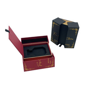 Lüks 30ml 50ml parfüm ambalaj çift açık çevirme küçük hediye özel logolu kutu tasarım parfüm ambalaj - Product Image 2