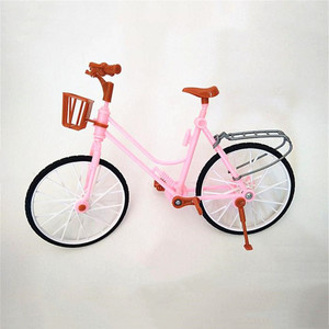 1 ensemble de modèle de vélo en plastique à l'échelle 1/6, accessoire de bricolage <span class=keywords><strong>pour</strong></span> figurine d'action de 12 pouces - Product Image 3
