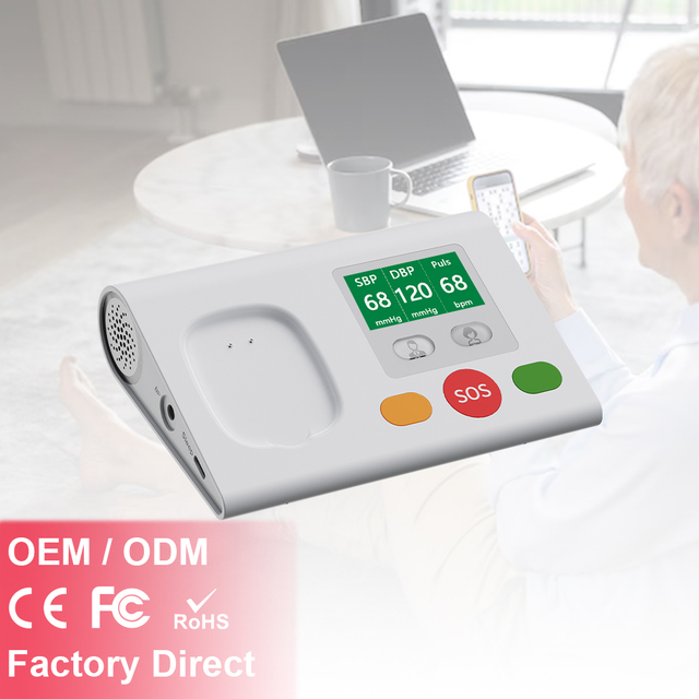 L04 Nursing Home Smart Remote Control Device Ultra Large Volume Speaker matrix Microphone Charging Base for Locator for Senior