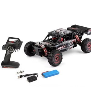 SANJOYO WL124016 Camion RC tout-terrain sans balais, échelle 1:12, plastique, électrique, 4 roues motrices, vitesse 75 km/h, portée de contrôle 100 m, 2,4 GHz, modèle réduit RC - Product Image 6