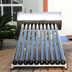 Chauffe-eau solaire électrique pressurisé 200L à tubes évacués à caloducs pour usage domestique, extérieur et hôtelier, à économie d'énergie - Product Image 4