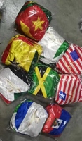 Bonnet de nuit réversible en satin de soie, motif drapeau haïtien personnalisé, idéal pour les fêtes et l'extérieur, toutes saisons – Meilleures ventes
