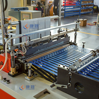 All in One Ups Dhl Poly Seiten dichtung umschlag Kunststoff Express Kurier Mailer Bag Making Machine