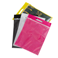 Sacs en plastique personnalisés avec fermeture éclair PE, emballage alimentaire, sacs refermables réutilisables, sacs transparents en gros pour l'organisation des courses