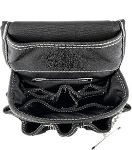 Sac à outils multifonctionnel personnalisé pour électricien, en tissu Oxford, avec fermeture éclair, ensemble de réparation combiné, sacs et étuis à usage spécial - Product Image 2