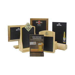 Tân Châu biểu tượng tùy chỉnh nhà hàng thanh gỗ <span class=keywords><strong>menu</strong></span> bảng đen A4 A5 Mini bảng đen acb0073 - Product Image 2