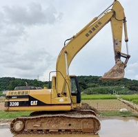 Pelle hydraulique sur chenilles CAT 320BL d'occasion Caterpillar 320BL Pelleteuse CAT de haute qualité 20 tonnes d'occasion