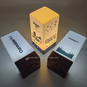 Lampada da Tavolo LED Ricaricabile USB, Luce Notturna Luminosa Moderna con Logo Personalizzato per Feste, Discoteche, Bar, Ristoranti, Decorazione Scrivania - Product Image 2