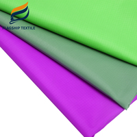 Couleur Stocké Lot 70D 3MM Ripstop Nylon Tissu Tissu Hydrofuge Pour Sac/Hamac