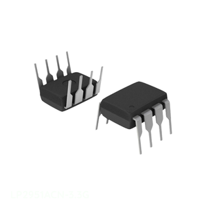 Circuit intégré linéaire IC 3.3V 100mA 8DIP (0.300\", 7.62mm) En stock Composant électronique puce Circuit intégré LP2951ACN-3.3G Pow - Product Image 1