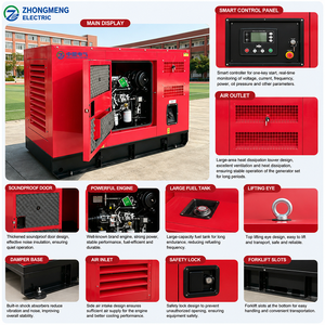 Generador Diésel Weichai de 40kW, Silencioso, con Arranque Automático, <span class=keywords><strong>Alternador</strong></span> 100% Cobre, para Unidad de Energí<span class=keywords><strong>a</strong></span> Auxiliar de Taller - Product Image 4