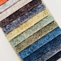 Tissu d'ameublement en velours Ice Flower de qualité supérieure, doux au toucher, durable, pour salon, meubles de maison, canapé, directement de l'usine