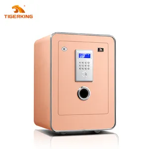 Hot Sale Electronic Digital LED Password Safe Box High-grade Safe Security Electronic Safe with Screen Lock Tigerking CN;ZHE