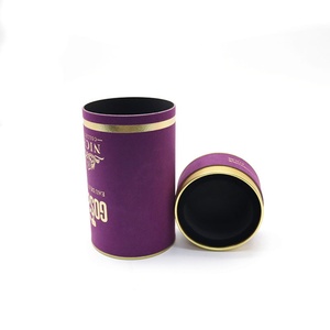 Eco-Friendly Premium Branded Customizable Velvet Storage <b>Container</b> Cylinder Box for Luxury Goods Ideal Gift Packaging Paper Tube - Product Image 5