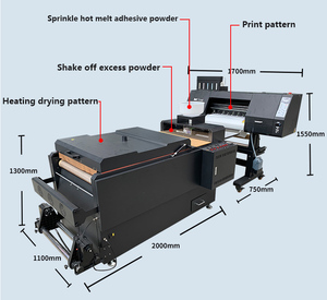 Imprimante numérique DTF InkTime IT-H604 I3200 pour tissu, <span class=keywords><strong>film</strong></span> PET, encre blanche, impression DTF, vêtements, t-shirt, transfert thermique - Product Image 4