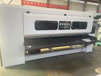 Máquina Cortadora de Láminas Delgadas CNC Eléctrica Automática ShineKing con PLC y Motor para Cartón Corrugado de Alta Eficiencia