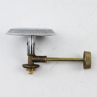 Réchaud à Gaz Portable Simple Brûleur pour Camping Cuisine Acier Inoxydable Mini Brûleur à Gaz Flamme Bleue Gaz Naturel